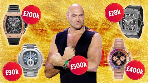 Inside Tyson Fury's insane watch collection 